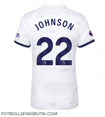 Tottenham Hotspur Brennan Johnson #22 Replika Hemmatröja Damer 2023-24 Kortärmad